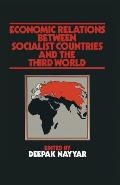 Economic Relations Between Socialist Countries and the Third World