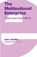 The Multinational Enterprise: Theory and Applications