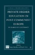 Private Higher Education in Post-Communist Europe: In Search of Legitimacy