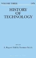 History of Technology Volume 3