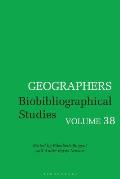 Geographers: Volume 38
