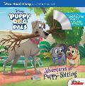 Puppy Dog Pals Adventures in Puppy Sitting Read Along Storybook & CD