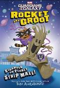 Rocket & Groot Stranded on Planet Strip Mall