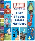 Marvel Beginnings First Shapes Colors Numbers