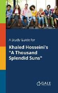 A Study Guide for Khaled Hosseini's A Thousand Splendid Suns