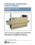 Controlled Atmosphere IR Belt Furnace, Operation & Theory, LA-306 Models 3rd ed
