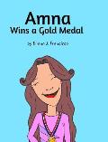 Amna: Wins a Gold Medal