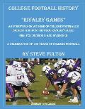 College Football History Rivalry Games