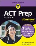 ACT Prep 2025/2026 for Dummies: Book + 3 Practice Tests + 100+ Flashcards Online