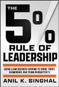 The 5% Rule of Leadership: Using Lean Decision-Making to Drive Trust, Ownership, and Team Productivity