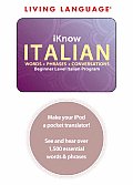 iKnow Italian Words Phrases Conversations Beginner Level Italian Program