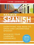Maximum Spanish With CDROM & 2 Course Books & Dictionary