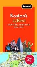 Fodors Bostons 25 Best 5th Edition