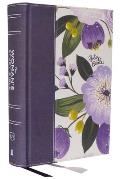 Kjv, the Woman's Study Bible, Purple Floral Cloth Over Board, Red Letter, Full-Color Edition, Comfort Print (Thumb Indexed): Receiving God's Truth for