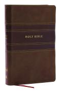 NKJV Holy Bible Personal Size Large Print Reference Bible Brown Leathersoft 43000 Cross References Red Letter Comfort Print New King James Version