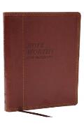 Noteworthy New Testament: Read and Journal Through the New Testament in a Year (Nkjv, Brown Leathersoft, Comfort Print)