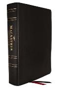 MacArthur Study Bible 2nd Edition: Unleashing God's Truth One Verse at a Time (Lsb, Black Genuine Leather, Comfort Print, Thumb Indexed)