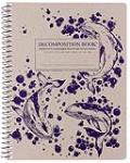 Humpback Whales Lined Coilbound Decomposition Book
