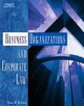 Business Organizations & Corporate Law