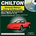 Total Car Care CD-ROM: General Motors 1982-2000 Small Cars and Sports Cars Jewel Case