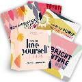 How to Love Yourself Cards: Self-Love Cards with 64 Positive Affirmations for Daily Wisdom and Inspiration