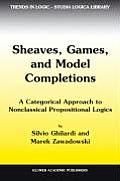 Sheaves, Games, and Model Completions: A Categorical Approach to Nonclassical Propositional Logics
