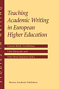 Teaching Academic Writing in European Higher Education