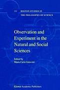 Observation and Experiment in the Natural and Social Sciences
