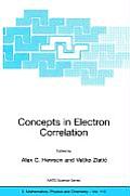 Concepts in Electron Correlation
