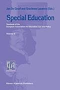 Special Education: Yearbook of the European Association for Education Law and Policy