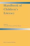 Handbook of Children's Literacy