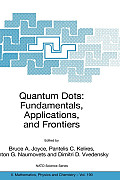 Quantum Dots: Fundamentals, Applications, and Frontiers