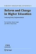 Reform and Change in Higher Education: Analysing Policy Implementation