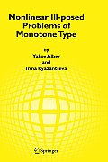Nonlinear Ill-Posed Problems of Monotone Type