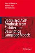 Optimized Asip Synthesis from Architecture Description Language Models