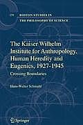 The Kaiser Wilhelm Institute for Anthropology, Human Heredity and Eugenics, 1927-1945: Crossing Boundaries