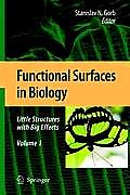 Functional Surfaces in Biology: Volume 1: Little Structures with Big Effects