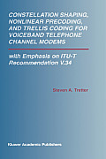 Constellation Shaping Nonlinear Precoding & Trellis Coding for Voiceband Telephone Channel Modems