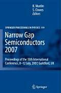 Narrow Gap Semiconductors 2007: Proceedings of the 13th International Conference, 8-12 July, 2007, Guildford, UK