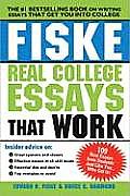 Fiske Real College Essays That Work 2nd Edition