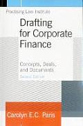Drafting For Corporate Finance Concepts Deals & Documents