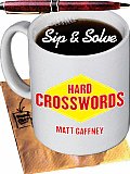 Sip & Solve Hard Crosswords