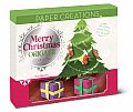 Merry Christmas Origami With Christmas Origami Project Book & 50 Sheets of Multi Patterned Origami Paper