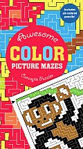 Awesome Color Picture Mazes With Colored Pencils