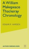 A William Makepeace Thackeray Chronology