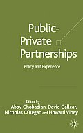 Private-Public Partnerships: Policy and Experience