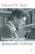 Humanism & Democratic Criticism
