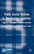 Public Sector Reform in Developing Countries: Capacity Challenges to Improve Services