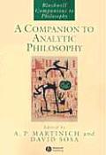 A Companion to Analytic Philosophy