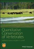 Quantitative Conservation of Vertebrates [With CDROM]